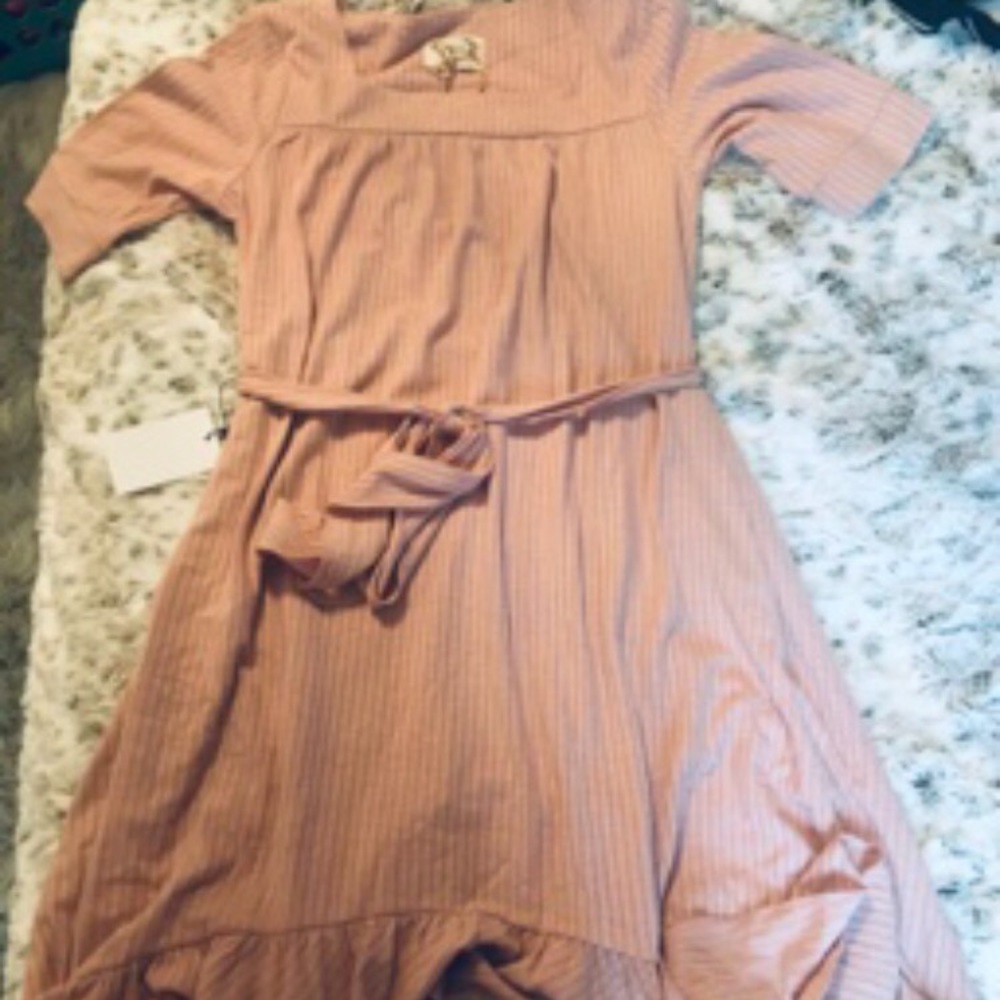 Pink summer dress